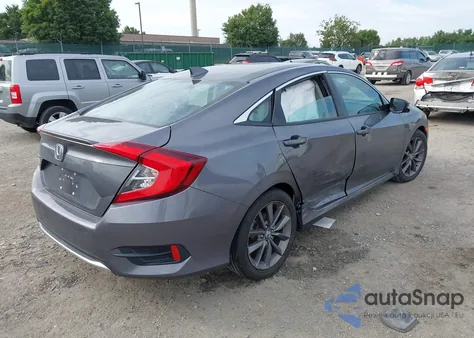 2021 Honda Civic Ex from USA, damaged, VIN 19XFC1F32ME207074